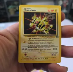 Electabuzz Black Star Promo #2 WOTC Exclusive Non-Holo pokemon card - Image 1