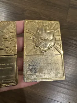 Vintage Pokemon Gold Plated Trading Card 1999 BK Burger King - Image 5