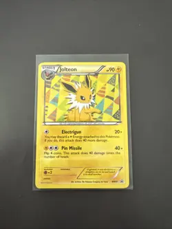 Jolteon BW91 Holo Rare Black White Promo Pokemon Card - Image 1