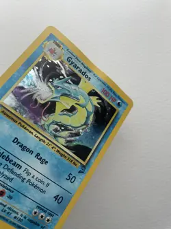 Gyarados 7/130 Holo Pokemon Card Base Set 2 Unlimited Holo Rare - Image 3