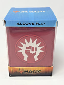 Ultra Pro Boros Red Alcove Flip Deck Box WOTC Magic The Gathering For 100 Cards - Image 1