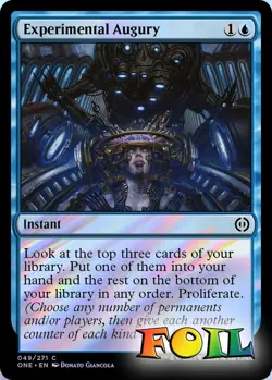 Experimental Augury 49 MTG Phyrexia: All Will Be One Common NP Foil - Image 1