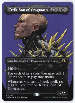 K'rrik, Son of Yawgmoth (Borderless) R Modern Horizons 3 365 NM - Image 1