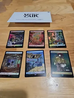 MTG - Rainbow Foil x KEXP Secret Lair Drop Lands (Basics & Command Tower) - Image 1