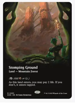 Stomping Ground (Borderless) Edge of Eternities Regular - Image 1