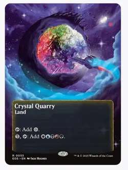 Crystal Quarry (0055) Borderless Edge of Eternities: Stellar Sights Regular - Image 1