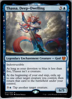 Thassa, Deep-Dwelling Promo Pack: Theros Beyond Death 71 M LP-NM - Image 1