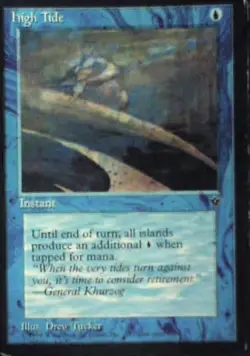 High Tide - Fallen Empires: #18a, Magic: The Gathering Lp R97 - Image 1