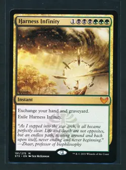 Harness Infinity - Magic MTG 2021 Strixhaven: School of Mages - NM - Image 1