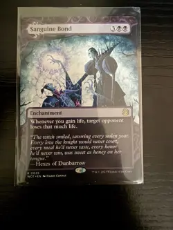 Sanguine Bond Wilds of Eldraine: Enchanting Tales Regular pack fresh nm - Image 1
