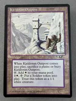 Kjeldoran Outpost Alliances Regular MTG-LP NM-Rare Reserve List-Vintage Magic - Image 1