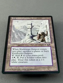 Kjeldoran Outpost Alliances Regular MTG-LP NM-Rare Reserve List-Vintage Magic - Image 3