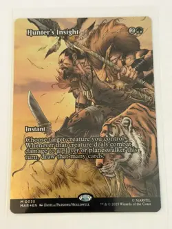 Hunter's Insight Borderless Marvel Universe Foil 35 - Image 1