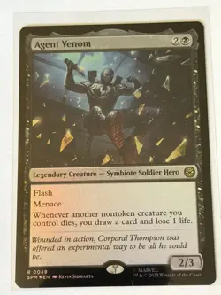 Agent Venom Marvel's Spider-Man Foil 49 - Image 1