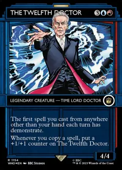 [1x] The Twelfth Doctor - Surge Foil - Showcase Near Mint, English Doctor Who Ex - Image 1