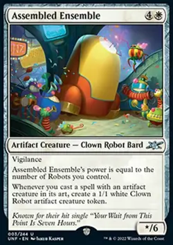 MTG Magic the Gathering Assembled Ensemble (3/654) Unfinity NM - Image 1