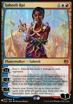 MTG Magic the Gathering Saheeli Rai (939/977) The List LP - Image 1
