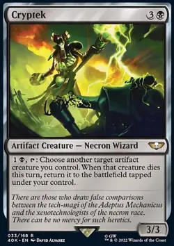 MTG Magic the Gathering Cryptek (33/344) Warhammer 40,000 NM - Image 1