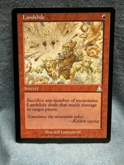 MTG - Landslide - Urza’s Destiny - NM - Free Shipping! - Buy more & Save! - Image 1