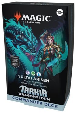 Magic the Gathering Tarkir Dragonstorm Commander Deck Sultai Arisen MTG TDC - Image 1