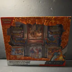 Pokemon TCG: Charizard ex Premium Collection Box - 6 Packs 820650873232 - Image 1