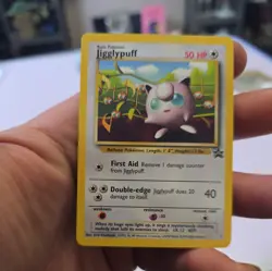 jigglypuff Black Star Promo #7 WOTC Exclusive Non-Holo pokemon card - Image 1