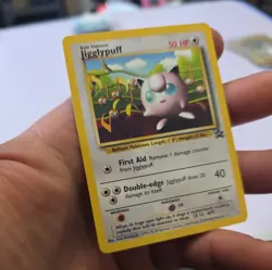 jigglypuff Black Star Promo #7 WOTC Exclusive Non-Holo pokemon card - Image 2
