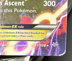 Pokemon TCG - M Rayquaza EX 61/108 - Roaring Skies - Moderately Played - ENG - Image 3