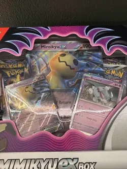 Pokemon TCG Mimikyu EX Collection Box Brand New Sealed 820650852183 - Image 4