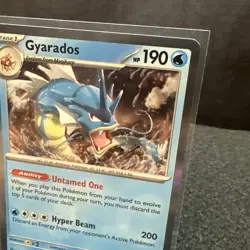 Gyarados #130/165 SV: Scarlet & Violet 151 Holo Rare Pokemon TCG NM/M - Image 4