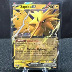 Zapdos EX SVP 049 Promo Scarlet And Violet 151 Pokemon TCG NM - Image 1