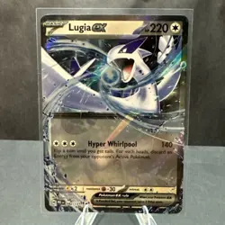 Lugia ex 082/131 Scarlet Violet Prismatic Evolutions Double Rare Pokemon TCG NM - Image 1