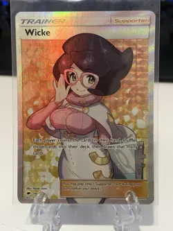 Pokemon Wicke Full Art SM Burning Shadows NM - Image 1