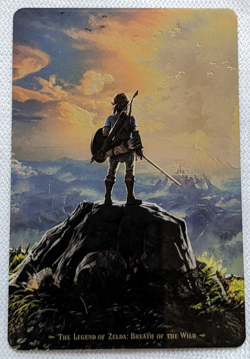 Link The Legend of Zelda Breath of the Wild Nintendo No.13 Bandai Japanese TCG - Image 1