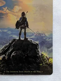 Link The Legend of Zelda Breath of the Wild Nintendo No.13 Bandai Japanese TCG - Image 4