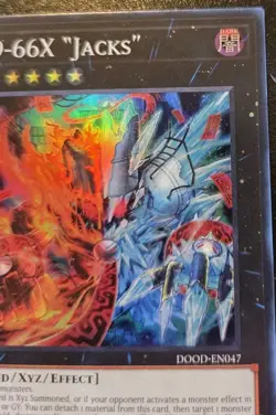 K9-66X "Jacks" DOOD-EN047 1st Edition Super Rare Doom Of Dimensions Yu-Gi-Oh! - Image 3