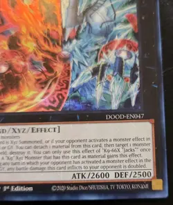 K9-66X "Jacks" DOOD-EN047 1st Edition Super Rare Doom Of Dimensions Yu-Gi-Oh! - Image 5