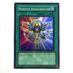 Monster Reincarnation VLP 1st Edition Super Rare RDS-EN045 Yu-Gi-Oh! See Photos - Image 1