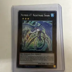 Yugioh! LP Number 47: Nightmare Shark - CT11-EN004 - Super Rare - Limited Editio - Image 1