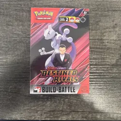 Pokemon Cards - S&V: Destined Rivals Build & Battle BOX (4 Packs, 40-Card Deck+) - Image 1