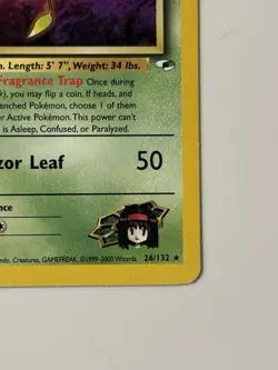Erika's Victreebel 026/132 Gym Heroes Unlimited Pokemon Card TCG LP - Image 2