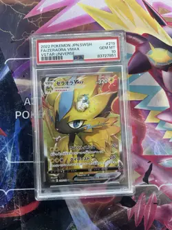 Pokemon Card PSA 10 Zeraora VMAX SAR 219/172 s12a VSTAR Universe Japanese GM - Image 2