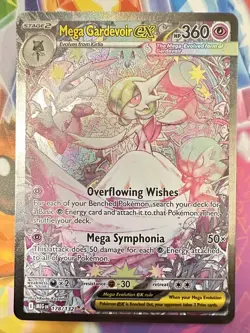Mega Gardevoir EX 178/132 Mega Evolution Special Illustration Rare Pokemon Card - Image 1