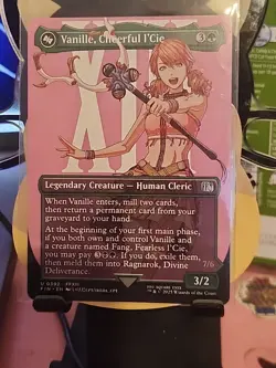 Vanille, Cheerful L'Cie (Borderless) Final Fantasy Regular Card NM #392 - Image 1