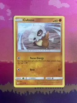Pokemon Card Cubone Unbroken Bonds Common 90/214 Near Mint - Image 1