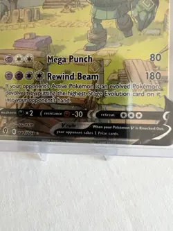 Golurk V Evolving Skies Pokemon Miscut Error Card. Rare - Image 2