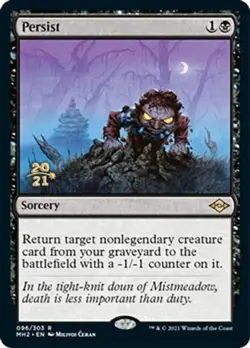1x Persist - Foil - Prerelease Promo NM-Mint, English Prerelease Promos MTG Magi - Image 1