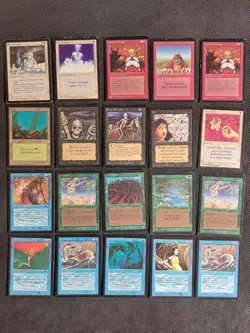 Lot 20 Beta Cards 1993 MTG Vintage old school magic !!! - Image 1