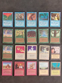 Lot 20 Beta Cards 1993 MTG Vintage old school magic !!! - Image 1