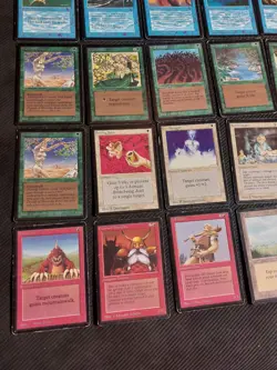 Lot 20 Beta Cards 1993 MTG Vintage old school magic !!! - Image 5